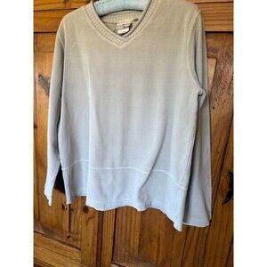 Hot Cotton Marc Ware Tan Heavy Cotton Knit Long Sleeve Top Size M